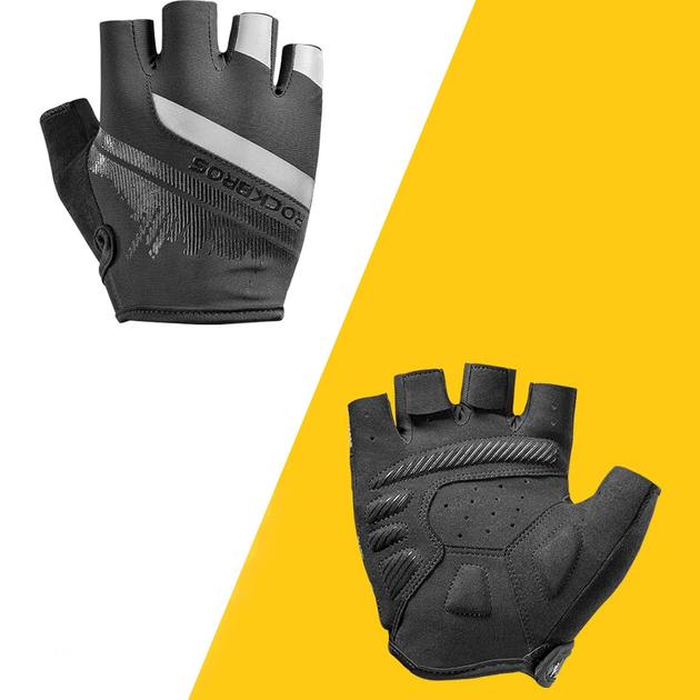 Rękawiczki rowerowe Rockbros S247 XXL Czarne (7016802869519) - obraz 5