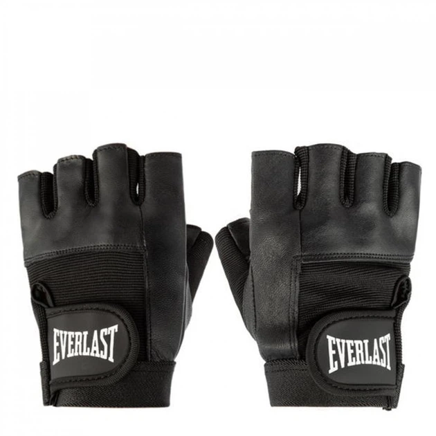 Рукавички для тренувань Everlast Leather Fitness Black, XXL (52) (11457765) - зображення 2