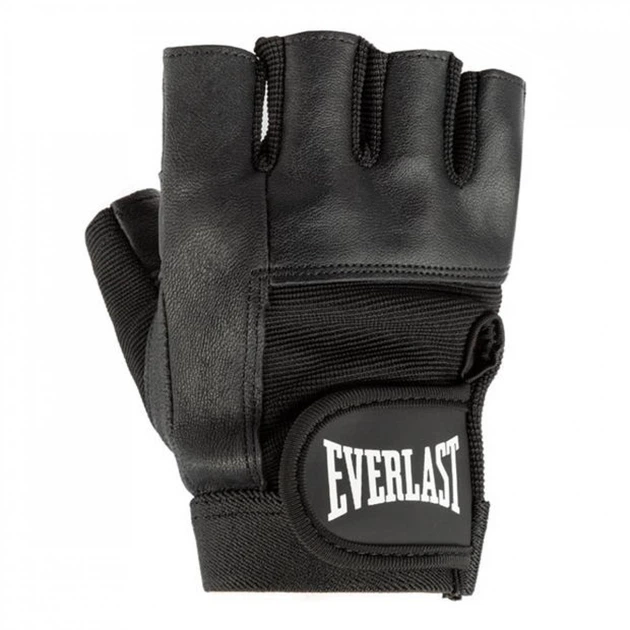 Рукавички для тренувань Everlast Leather Fitness Black, XXL (52) (11457765) - зображення 5