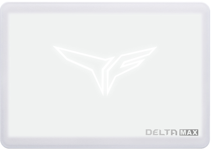 Dysk SSD Team Group Delta MAX LITE RGB 512 GB 2.5" SATA 6 Gb/s Aurora White (T253TM512G0C425) - obraz 2