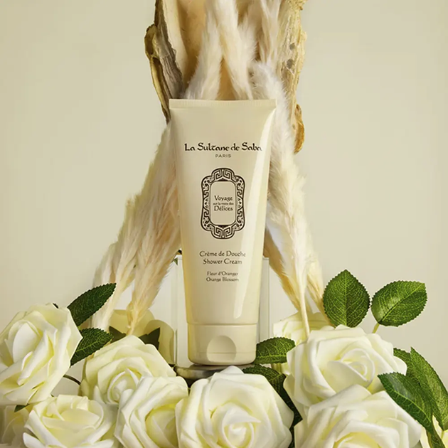 Крем-гель для душу La Sultane de Saba Shower Cream Orange Blossom Fragrance 200 ml - Фото 2 Крем-гель для душу La Sultane de Saba Shower Cream Orange Blossom Fragrance 200 ml - зображення 2