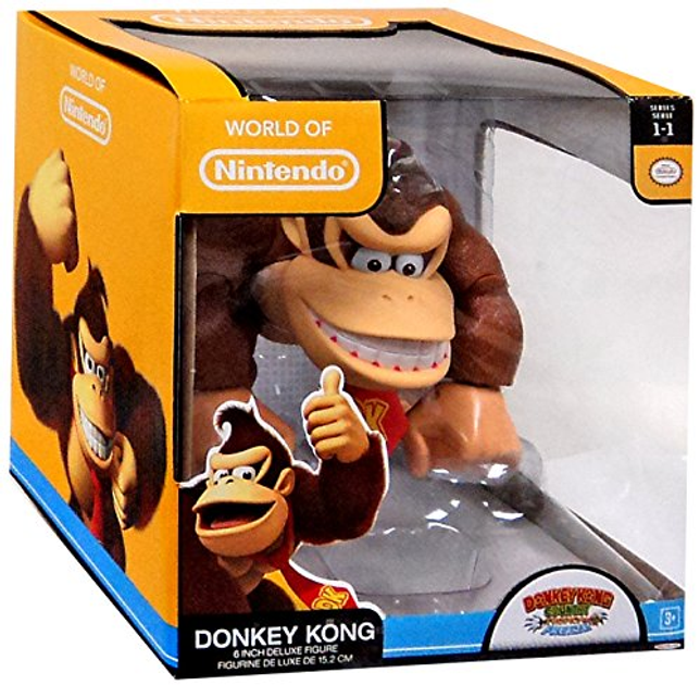 Фігурка Jakks Pacific Super Mario Donkey Kong 15 см (0039897761985) - зображення 1