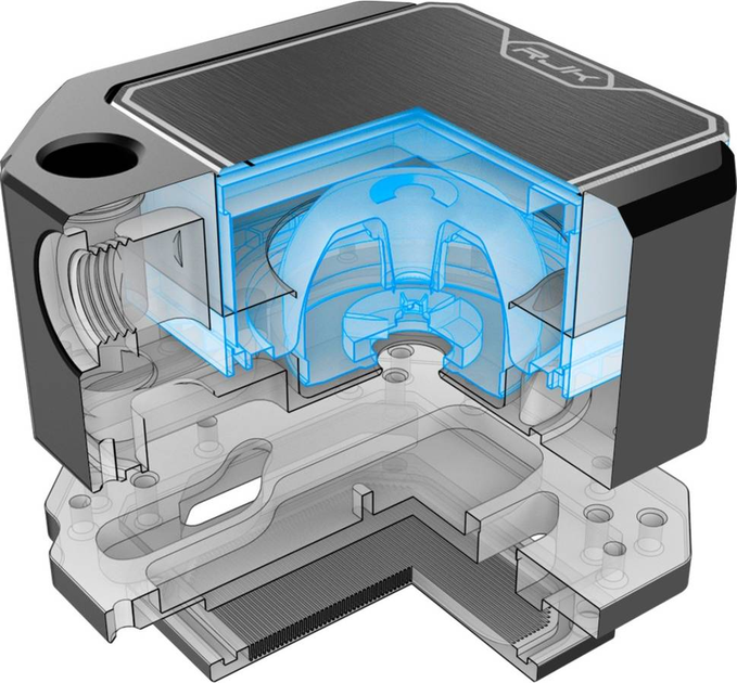 Chłodnica Raijintek FORKIS DDC ULTRA Czarna (4715109924084) - obraz 19