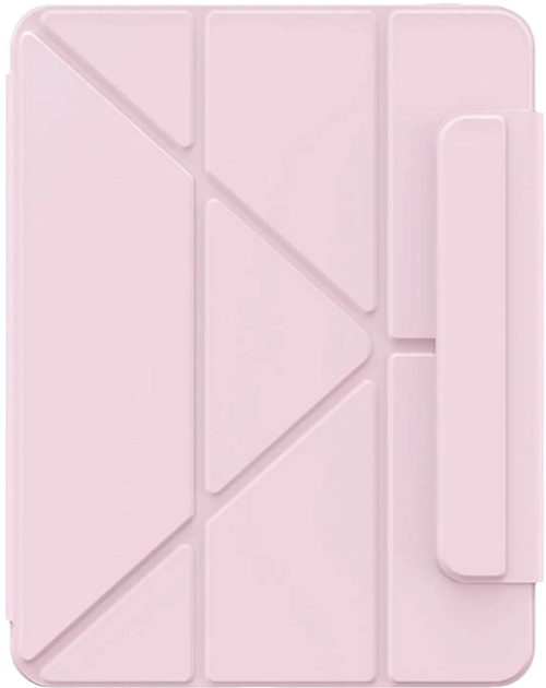 Etui z klapką magnetyczną Baseus Minimalist do Apple iPad Air4/Air5 10.9″/Pad Pro 11″ Baby Pink (P40112500411-01) - obraz 1