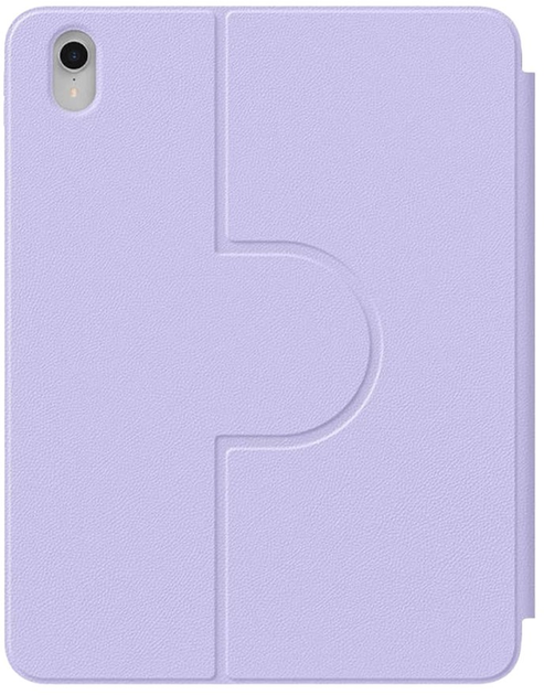 Etui z klapką Baseus Minimalist Magnetic do Apple iPad 10 10.9" Purple (ARJS041105) - obraz 2