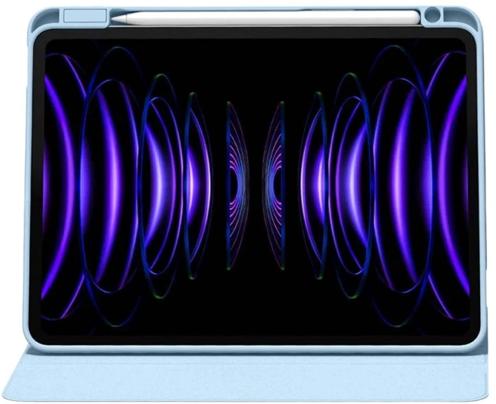 Чохол-книжка Baseus Minimalist Magnetic для Apple iPad Pro 12.9" Blue (ARJS040803) - зображення 4