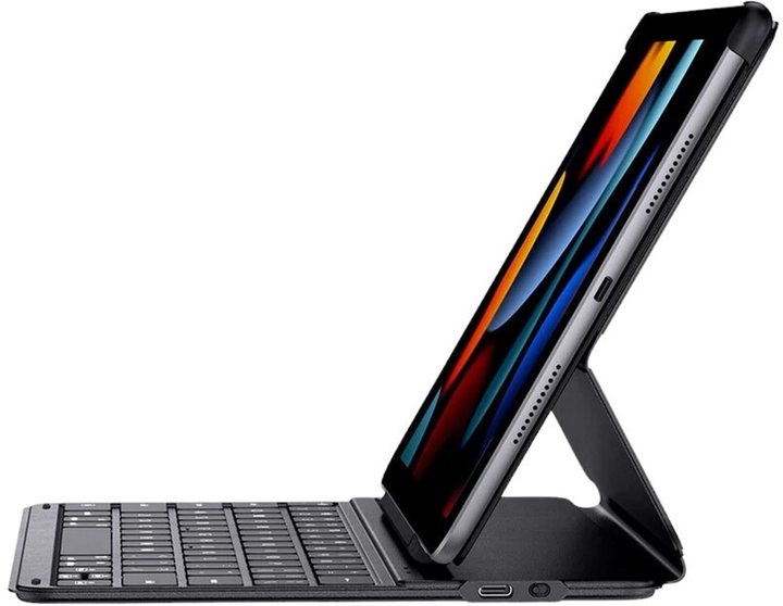 Etui z klawiaturą Baseus Brilliance Magnetic do Apple iPad 10.2" Black (P40112602111-01) - obraz 4