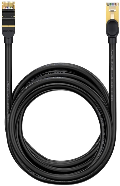 Патч-корд Baseus Cat 6 UTP 30 м Black (WKJS011001) - зображення 1