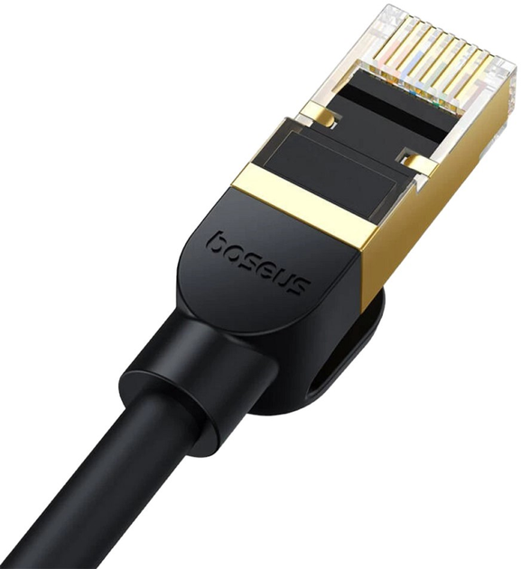 Патч-корд Baseus Cat 8 SFTP 15 м Black (B0013320A111-02) - зображення 3