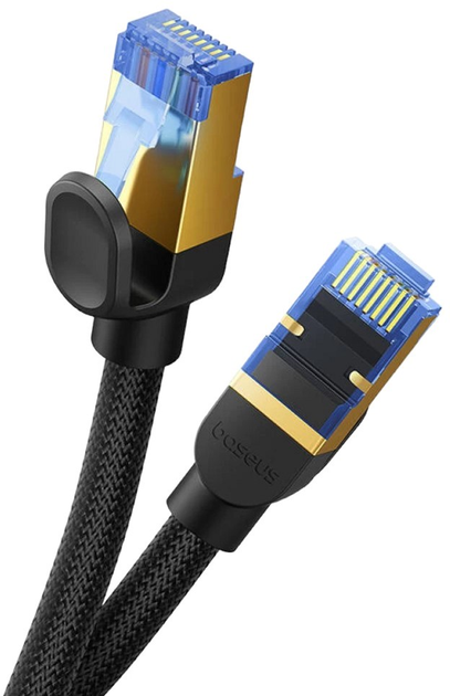 Патч-корд Baseus Cat 7 SFTP 1.5 м Black (B0013320B111-02) - зображення 5