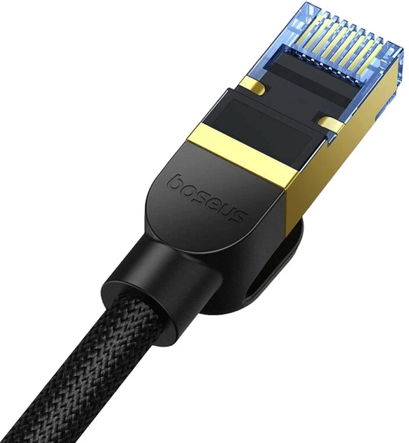 Патч-корд Baseus Cat 7 SFTP 20 м Black (B0013320B111-09) - зображення 5