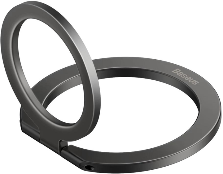 Uchwyt-pierścień magnetyczny Baseus Halo Magnetic Ring Holder Phone Stand Grey (SUCH000013) - obraz 1