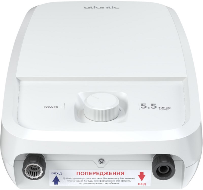Электрический проточный водонагреватель Atlantic Tempo Lite IECI-SW2P55 SP 5.5 kW - изображение 5