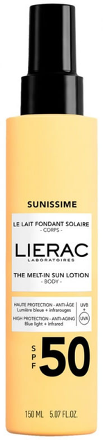 Сонцезахисне молочко Lierac Sunissime Melting Sun SPF 50 150 мл (3701436917524) - зображення 1