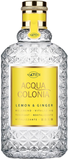 Woda kolońska unisex 4711 Acqua Colonia Lemon & Ginger 100 ml (4011700748679) - obraz 1