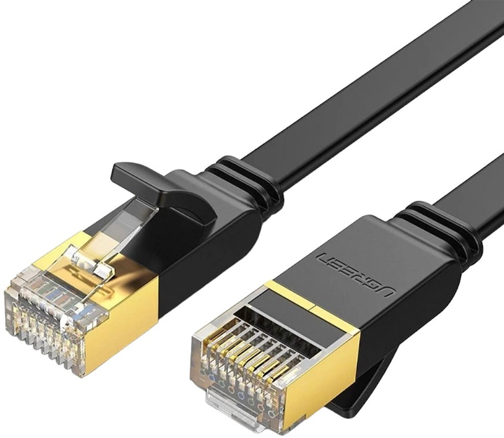 Патч-корд Ugreen Cat 7 STP 10 м Black (6957303801459) – фото, отзывы ...