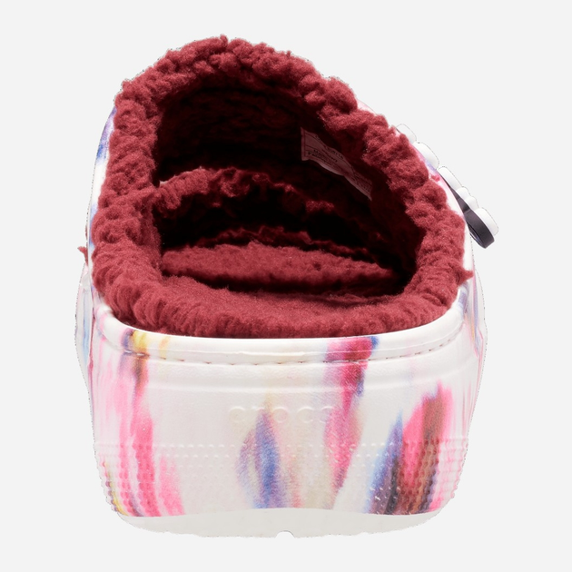 Жіночі шльопанці Crocs Classic Cozzzy Tie Dye Graphic CR208118 36-37 (M4/W6) 22 см Різнокольорове (196265166855) - зображення 3