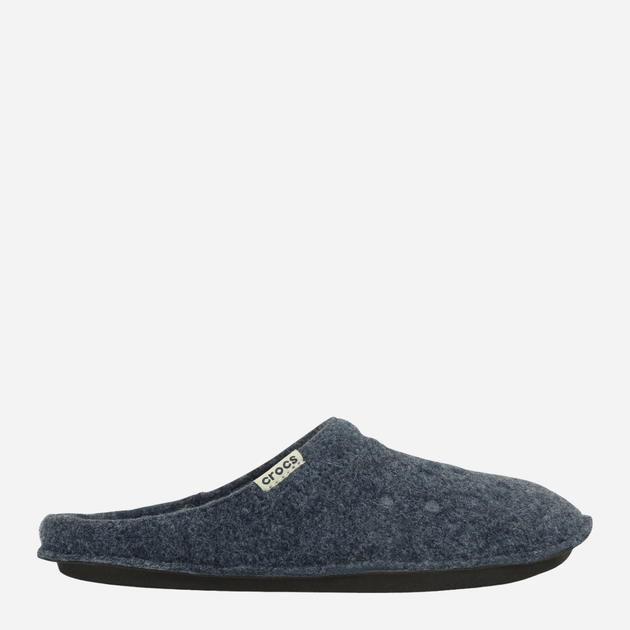 Kapcie domowe męskie ocieplane z zakrytymi palcami Crocs Classic Lined Slipper CR203600 43-44 (M10/W12) 28 cm Granatowe (887350816983) - obraz 1