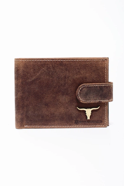 Гаманець чоловічий DNK Leather DNK-1189L-BAW-TAN - зображення 5