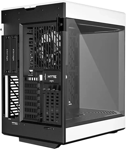 Корпус Hyte Y60 Black-White (CS-HYTE-Y60-BW) - зображення 4