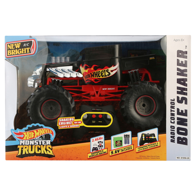 Монстр Трак Хот Вилс Hot Wheels New Bright RC 1:10 Scale Radio ...