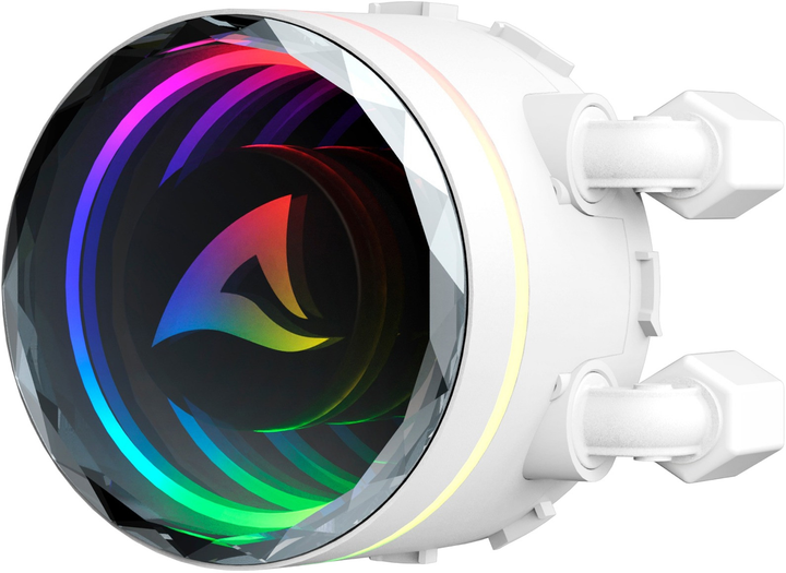 Система водяного охлаждения Sharkoon S90 RGB AIO 360mm White (4044951038619) - зображення 9
