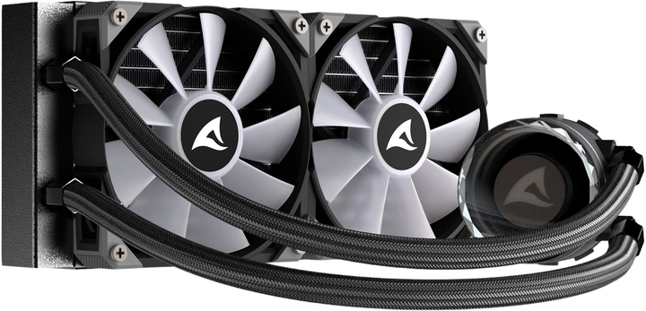 Система водяного охолодження Sharkoon S80 RGB AIO 240mm Black (4044951038008) - изображение 3