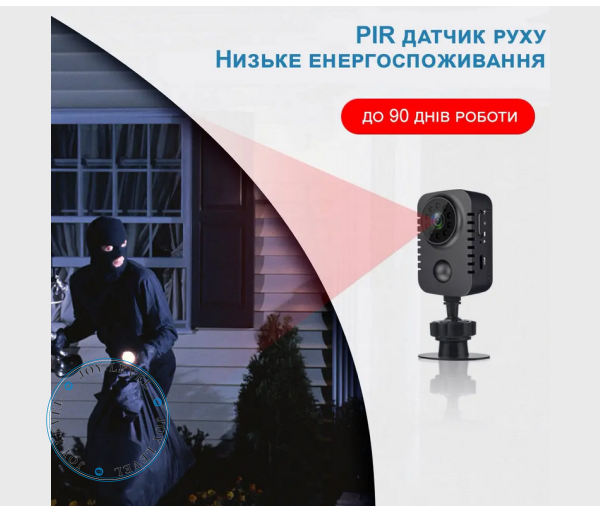 Мини-камера MD29 - видеорегистратор Nectronix Full HD 1080P 1200мАч - изображение 10