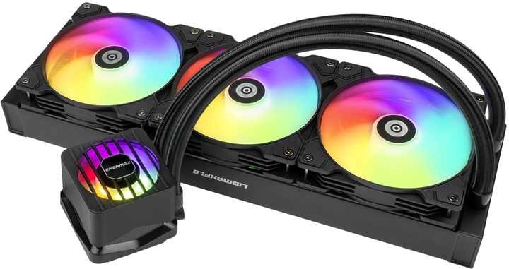 System chłodzenia cieczą Enermax Liqmaxflo 420 ARGB Black (ELC-LMF420-ARGB) - obraz 5