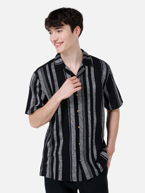 Сорочка літня чоловіча Colin's CL1069245-BLK M Black від Rozetka на платформі USKIDKA Акція на Сорочка літня чоловіча Colin's CL1069245-BLK M Black від Rozetka