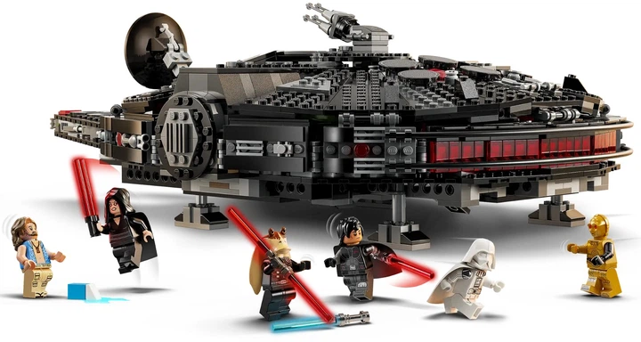 Zestaw klocków LEGO Star Wars Mroczny Sokół Millennium 1579 elementów (75389) - obraz 6