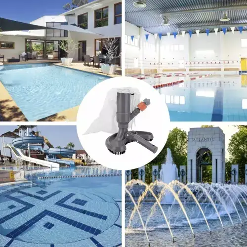 Пилосос очищувач пристрій для миття дна басейну зі знімним мішком для сміття щіткою півмісяцем 25х26х23 см (477640-Prob) - Фото 7 Пилосос очищувач пристрій для миття дна басейну зі знімним мішком для сміття щіткою півмісяцем 25х26х23 см (477640-Prob) - зображення 7
