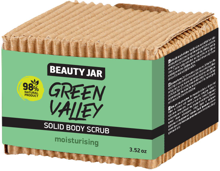 Твердий скраб для тіла Beauty Jar Green Valley 100 г (4751030834948) - зображення 1