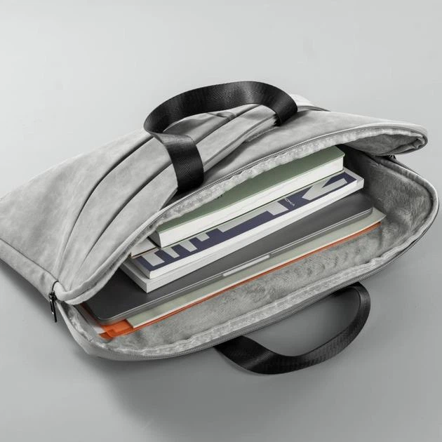 Сумка XO для ноутбука 15" Laptop Bag Grey (CB05_Grey) - Фото 4 Сумка XO для ноутбука 15" Laptop Bag Grey (CB05_Grey) - изображение 4