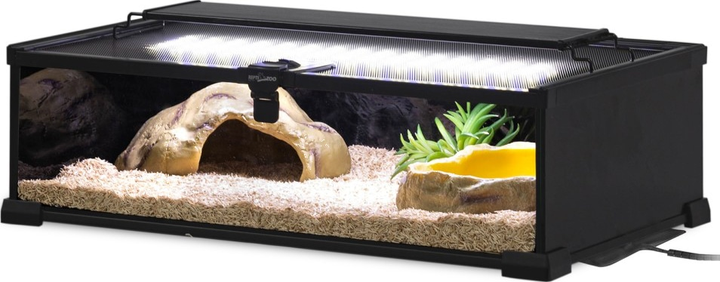 Тераріум Repti-Zoo Night Habitat 50x30x15см для нічних рептилій AK08S (RZ-AK08S) (6973448151808) - зображення 7