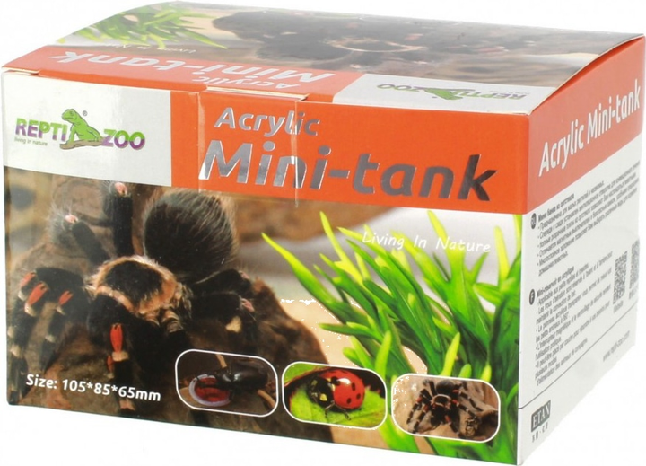 Тераріум з акрилу Repti-Zoo mini 10x8x6 см (RZ-ACR17) - зображення 3