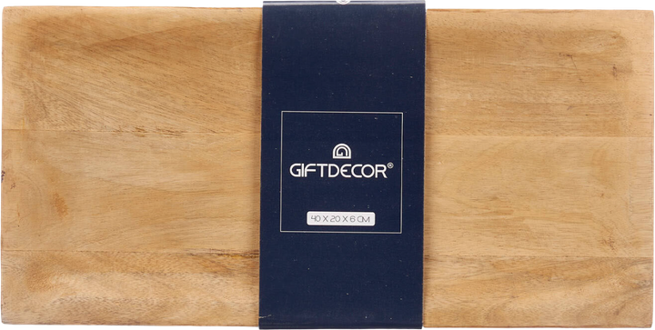 Podstawka pod doniczkę Giftdecor na ozdobnych nóżkach drewniana 40 x 20 cm (8430852898500) - obraz 3