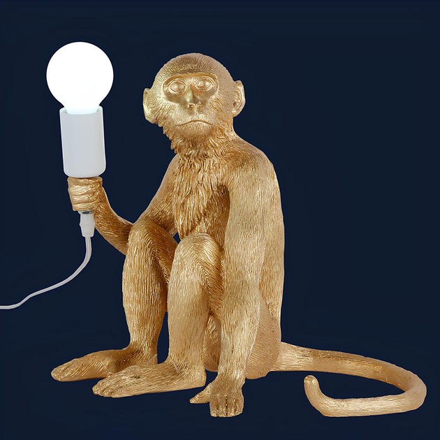 Настольная лампа Обезьяна Monkey Table Lamp в стиле Seletti - купить в интернет-магазине O•Luce