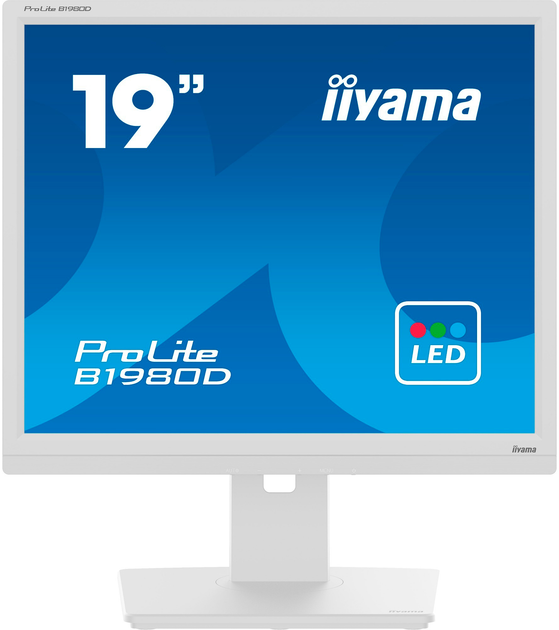 Monitor 19" iiyama PROLITE B1980D-W5 LED (4948570121373) - obraz 1