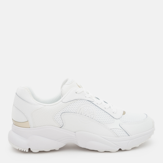 Акція на Жіночі кросівки Michael Kors Sami Trainer 43S4SMFSBD-085 37 (7US) 23.7 см Optic White від Rozetka