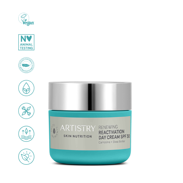Восстанавливающий дневной крем Amway Artistry Skin Nutrition с эффектом реактивации и SPF 30, 50 мл - Фото 1 Восстанавливающий дневной крем Amway Artistry Skin Nutrition с эффектом реактивации и SPF 30, 50 мл - изображение 1