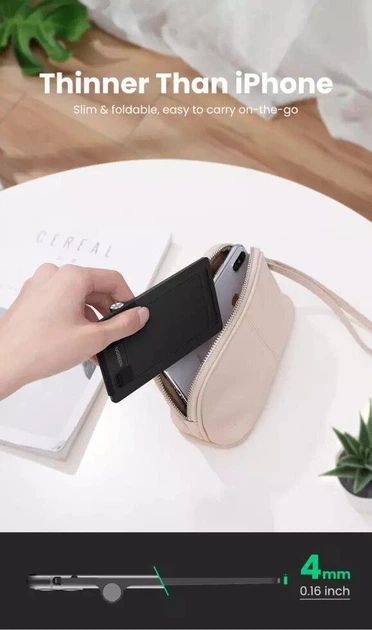 ​Портативный держатель подставка для телефона Ugreen Phone Holder for Desk 80899 Black - изображение 6