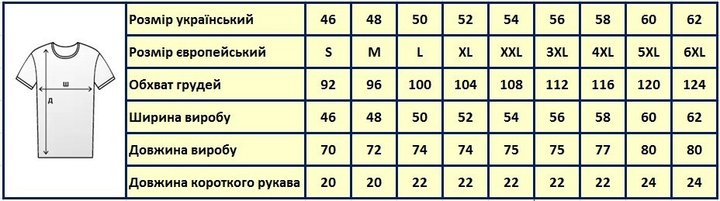 Футболка тактична Хакі-Піксель 100% Бавовна р.62 - зображення 2