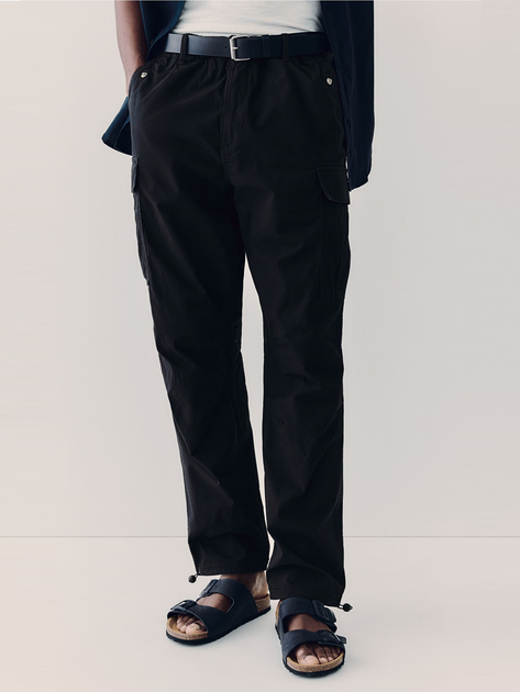 Штаны Карго мужские H&M 271106189_black S Черные (2727000014056) – в ...