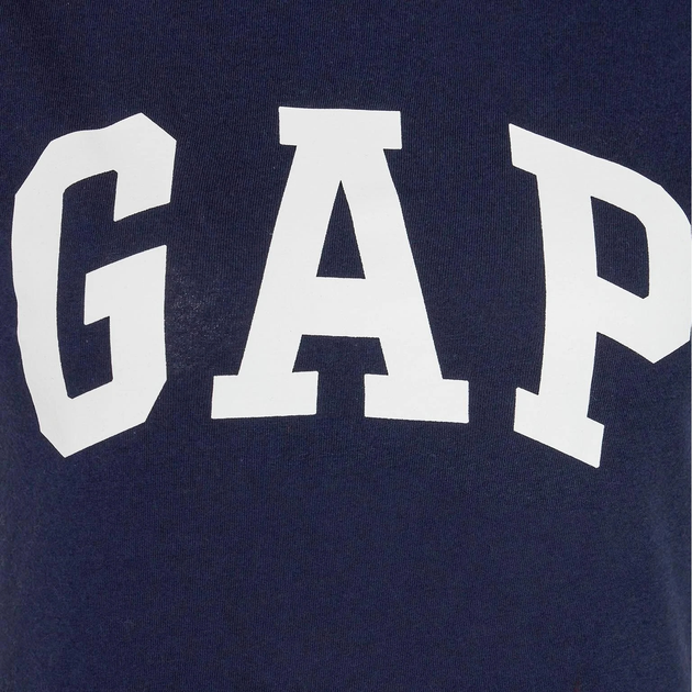 T-shirt damski basic GAP 268820-00 S Granatowy (1200022714582) - obraz 4