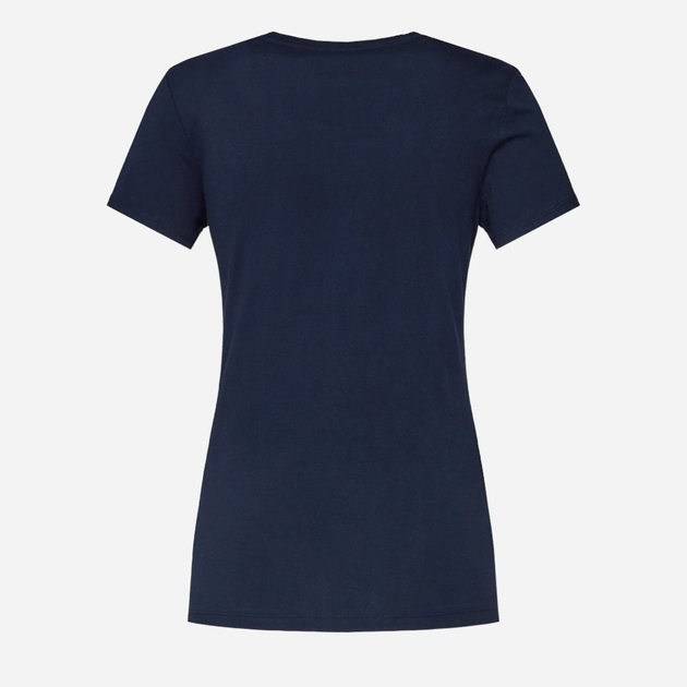 T-shirt damski basic GAP 268820-00 L Granatowy (1200022714605) - obraz 3