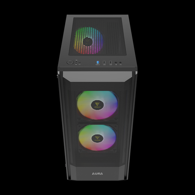 Корпус Gamdias Aura GC6 ARGB Black (4711514500660) - изображение 3