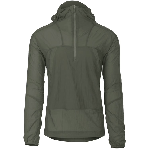 Куртка тактична Helikon-Tex Анорак Вітронепродувний Швидкосохнучий 2XL Олива Windrunner Windshirt WindPack - XL Alpha Green (KU-WDR-NL-36-B07-XXL) - зображення 2