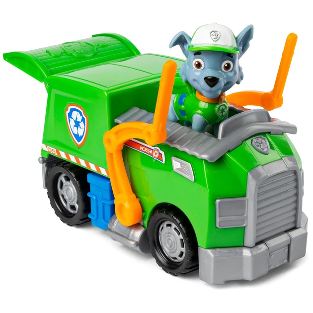 Набір Spin Master Paw Patrol автомобіль з Роккі щенячий патруль - изображение 4
