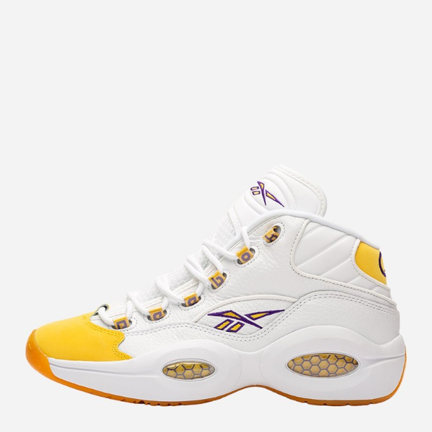 Чоловічі снікери Reebok Question Mid FX4278 44 Білі (4062061139644) - зображення 2